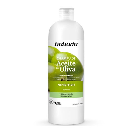 Babaria Champú de Aceite de Oliva Nutritivo 700ml