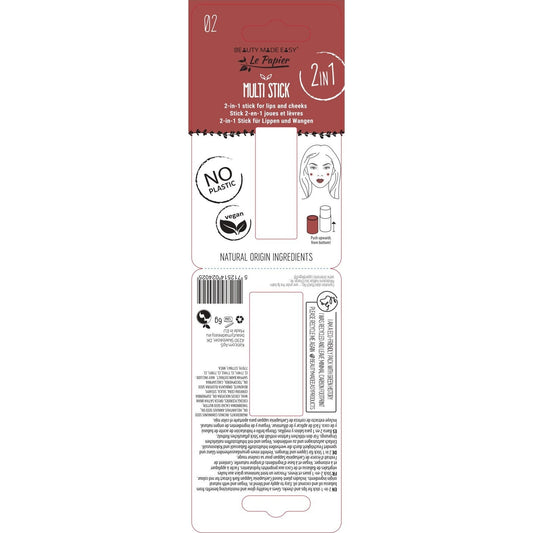 Beauty Made Easy Multi Stick 02 Brown 6g
