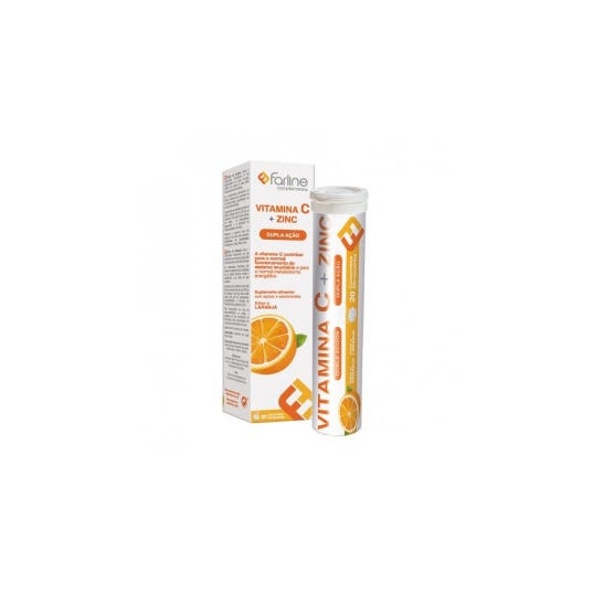 Farline Duplo Vitamina C + Zinc 2X20comp