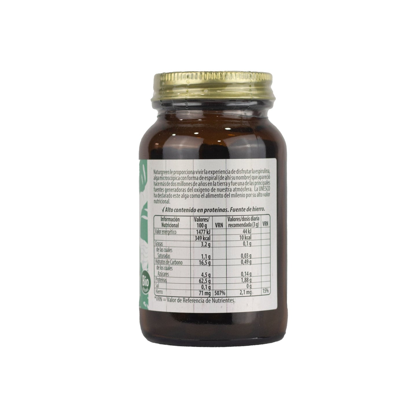 Naturgreen espirulina ecológica 180 comp