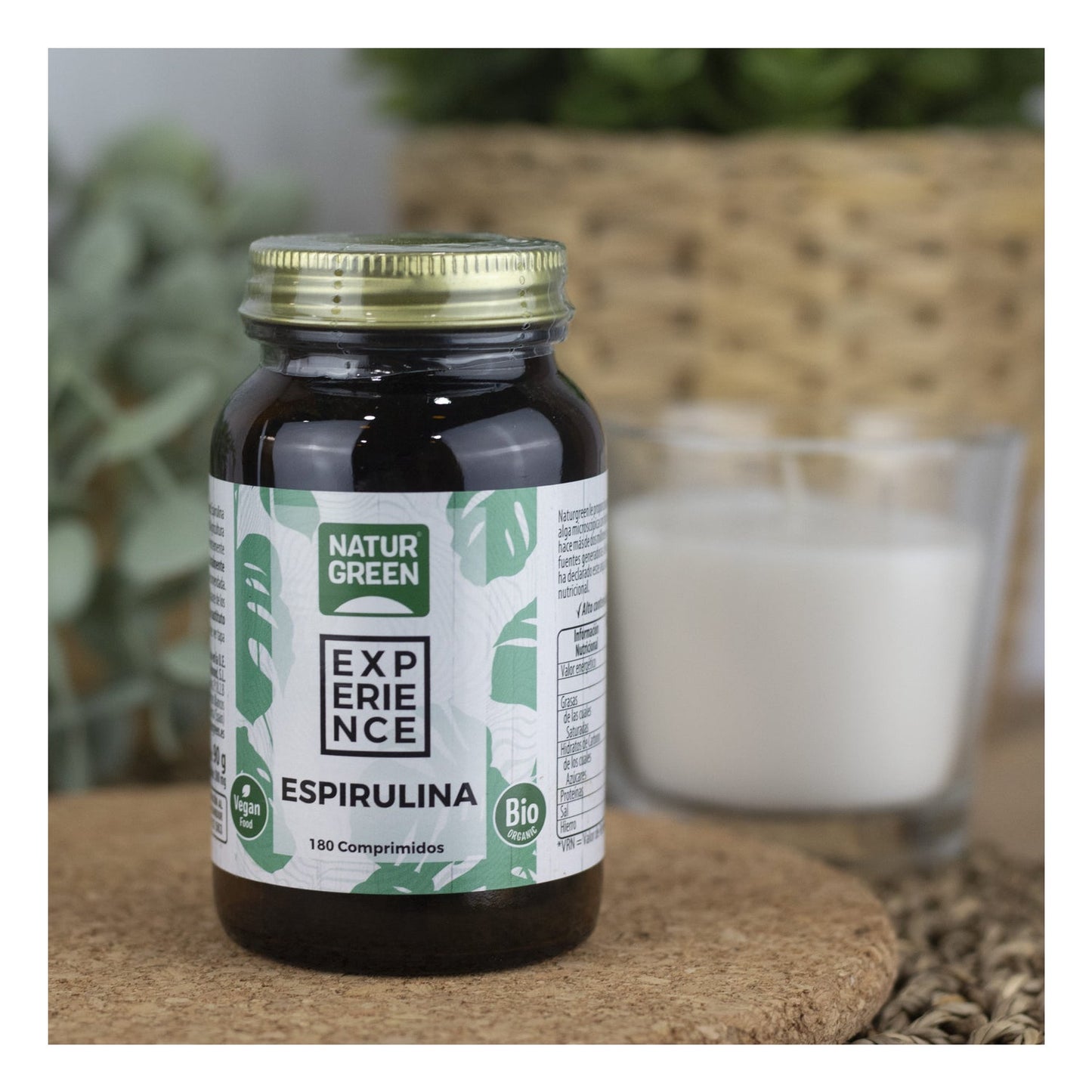 Naturgreen espirulina ecológica 180 comp