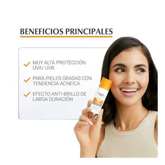 Eucerin Sun Protection Gel-Crema Oil Control Dry Touch SPF50 50ml