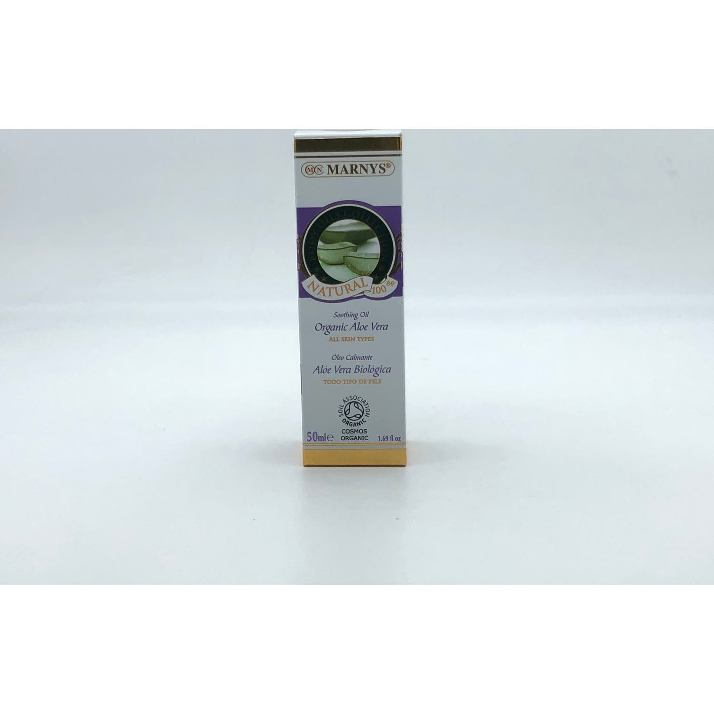 Marnys Aceite Calmante de Aloe Vera Biológico Spray 50ml
