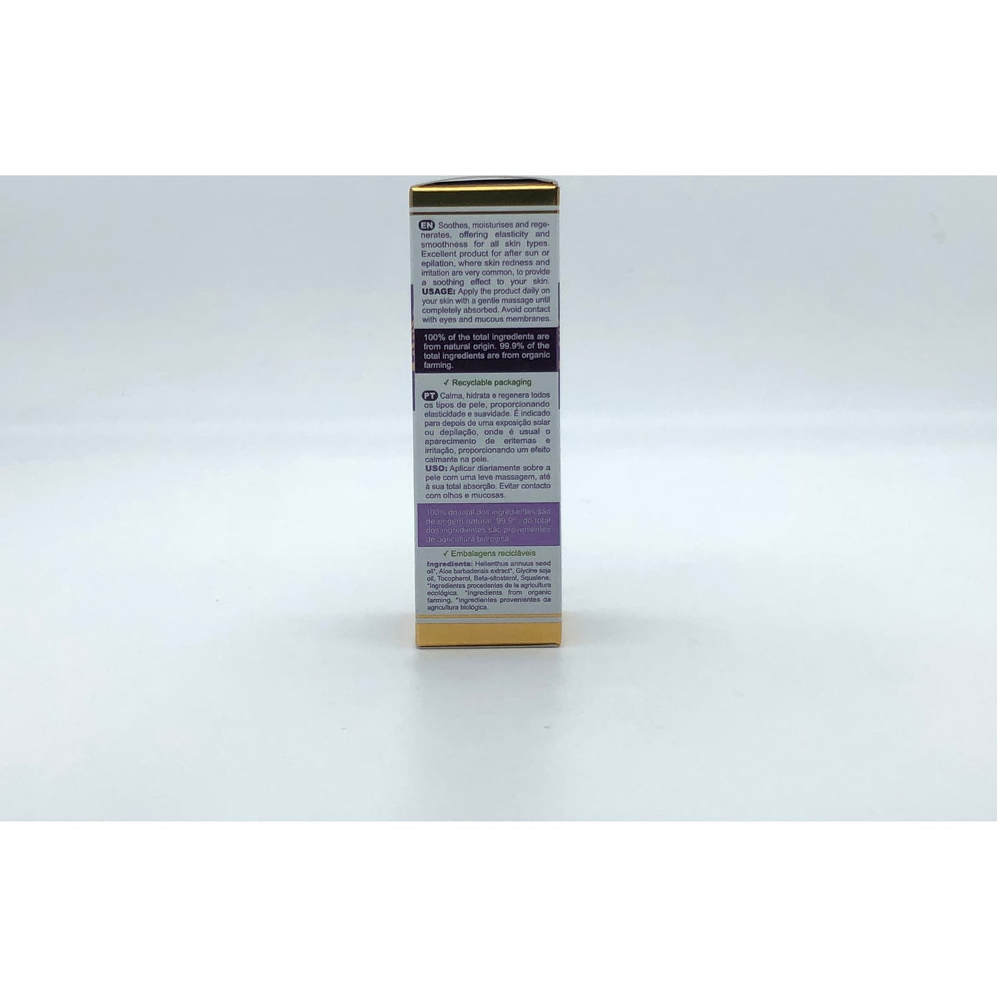 Marnys Aceite Calmante de Aloe Vera Biológico Spray 50ml