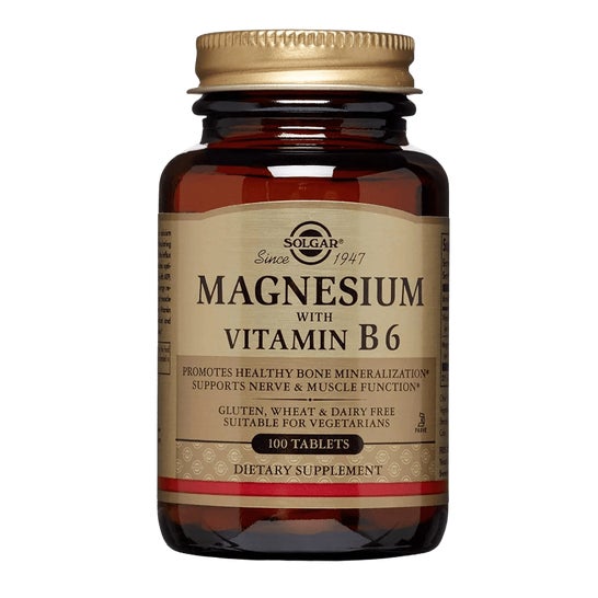 Solgar Magnesio con Vitamina B6 100comp