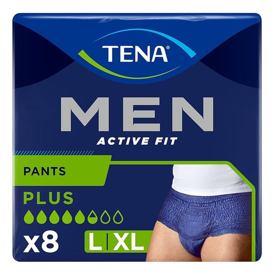 Tena Men Pants Active Fit Talla L 8uds