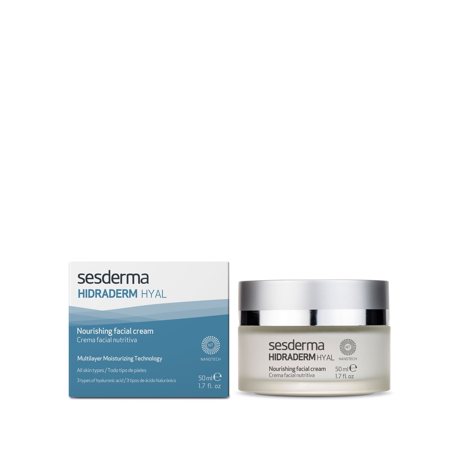 Sesderma Hidraderm Hyal Crema Facial Nutritiva 50ml