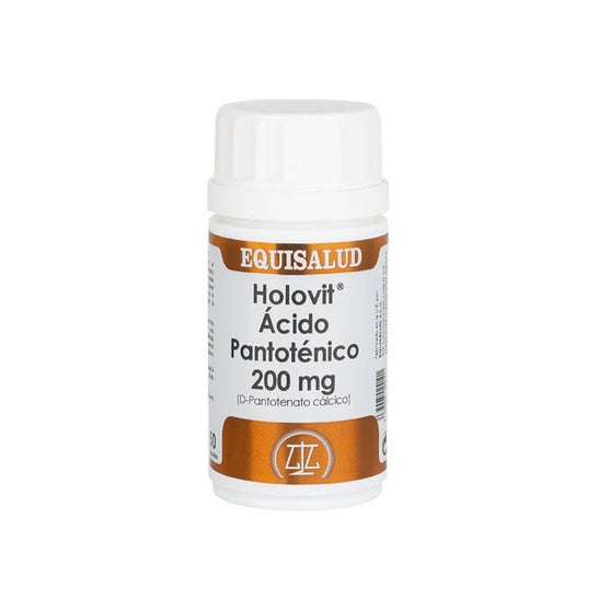 Equisalud Holovit Ácido Pantoténico 200mg 50caps