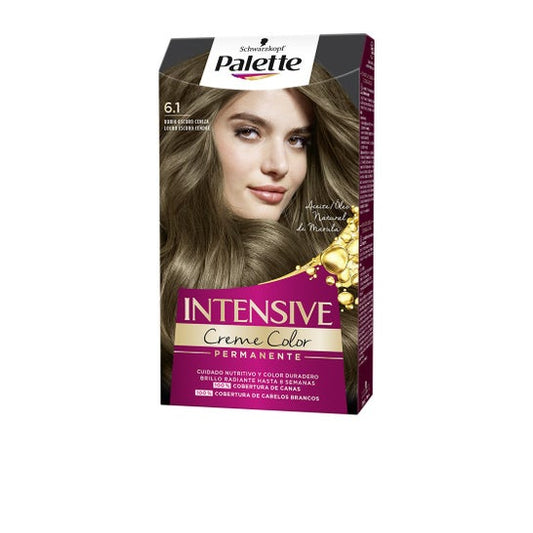 Schwarzkopf Palette Intensive Tinte 6.1 Rubio Oscuro Ceniza 1ud