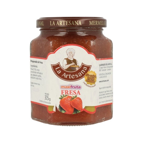 La Artesana Mermelada Fresa sin Azúcar