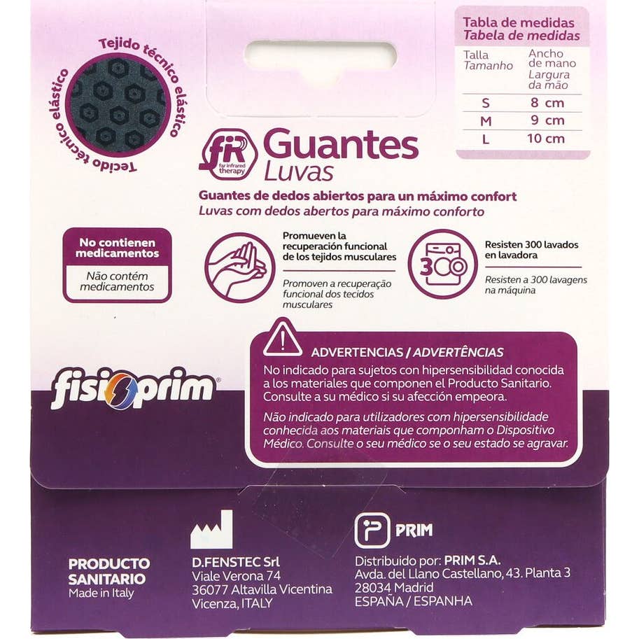 Prim Fisioprim Guante Fir Artrosis Talla L 1 ud