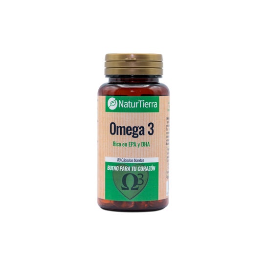 Naturtierra Omega 3 80caps blandas