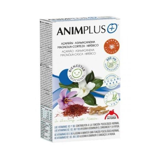 Dietéticos Intersa Animplus con Azafran y Magnolia 42caps