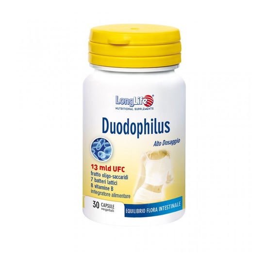 LongLife Línea Bienestar Intestinal Duodophilius 30caps