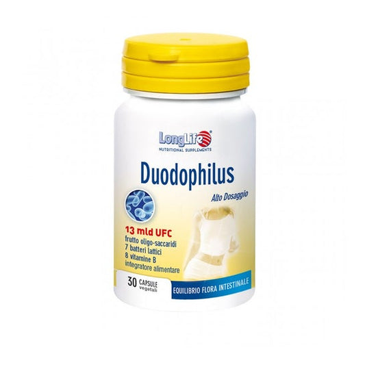 LongLife Línea Bienestar Intestinal Duodophilius 30caps