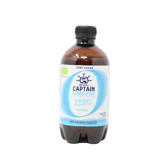 Captain Kombucha Zero Original Bio 400 ml