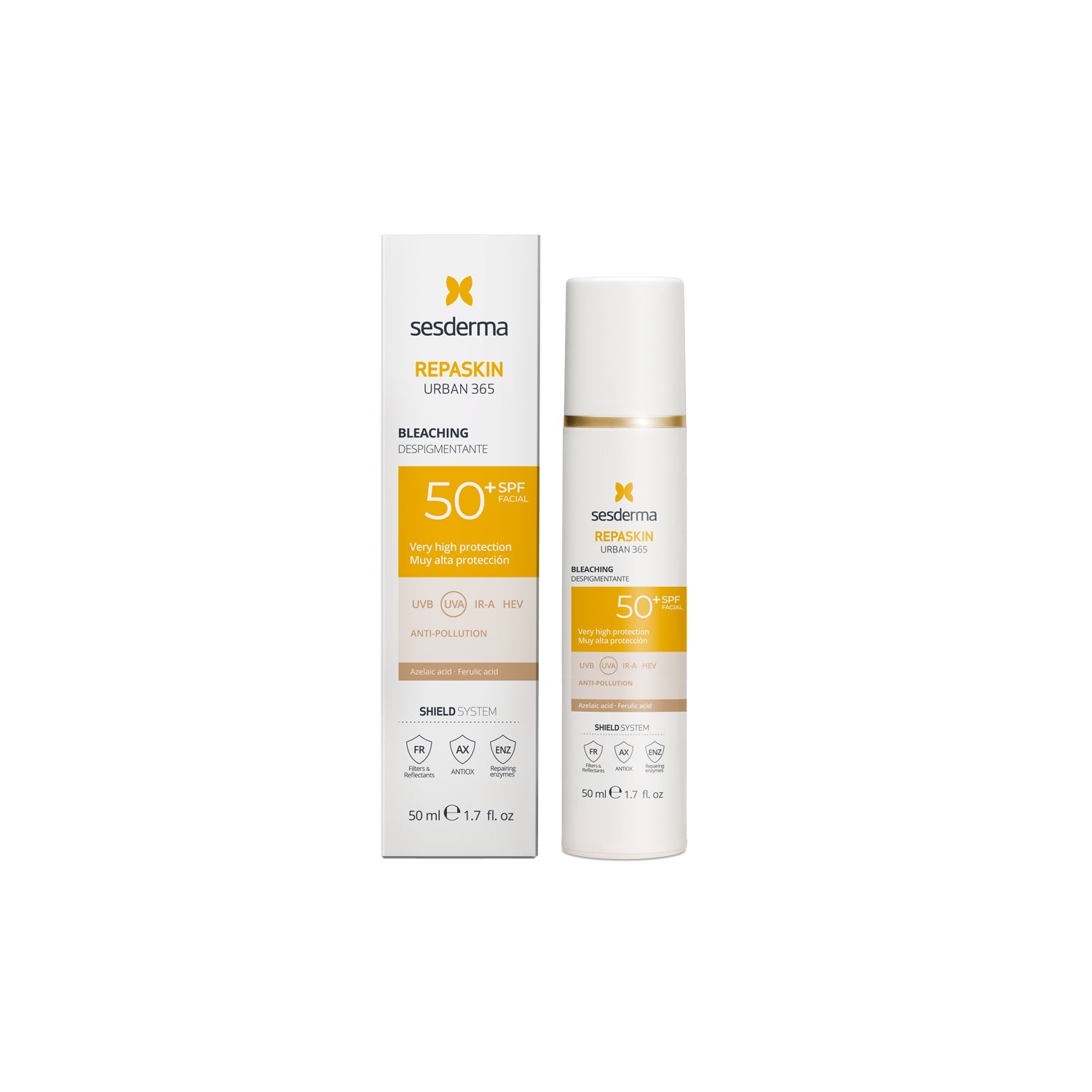 Sesderma Repaskin Urban 365 Despigmentante SPF50+ 50ml