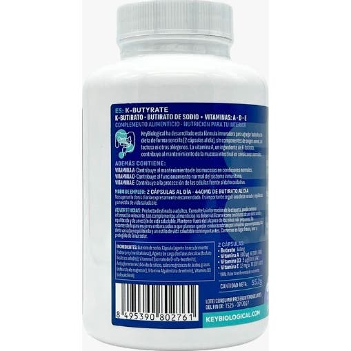 Keybiological K-Butyrate 120caps