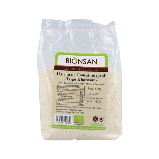 Bionsan Harina de Camut Integral Trigo Khorasan Bio 500g