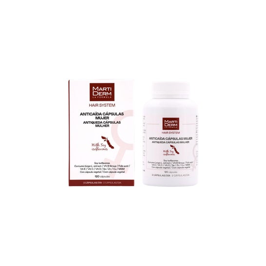 Martiderm® Anticaída Cápsulas Mujer 120caps