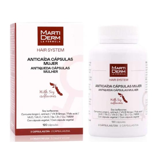 Martiderm® Anticaída Cápsulas Mujer 120caps