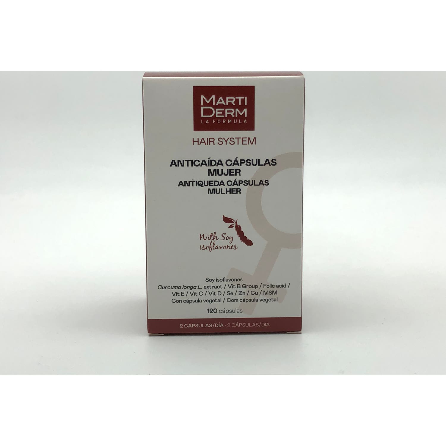 Martiderm® Anticaída Cápsulas Mujer 120caps