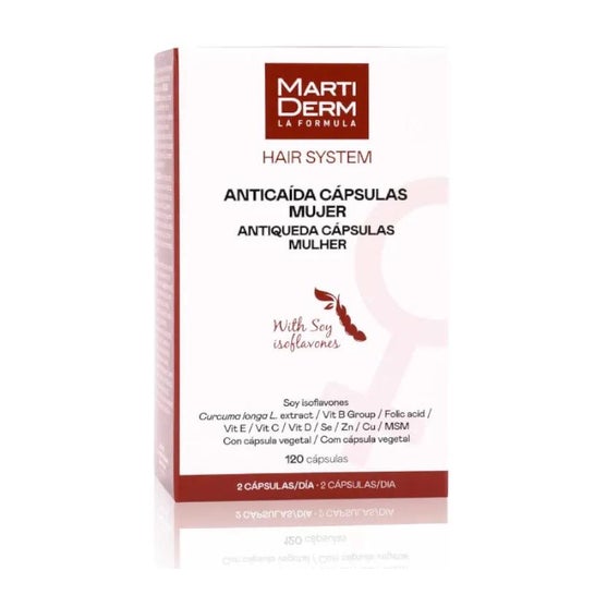 Martiderm® Anticaída Cápsulas Mujer 120caps