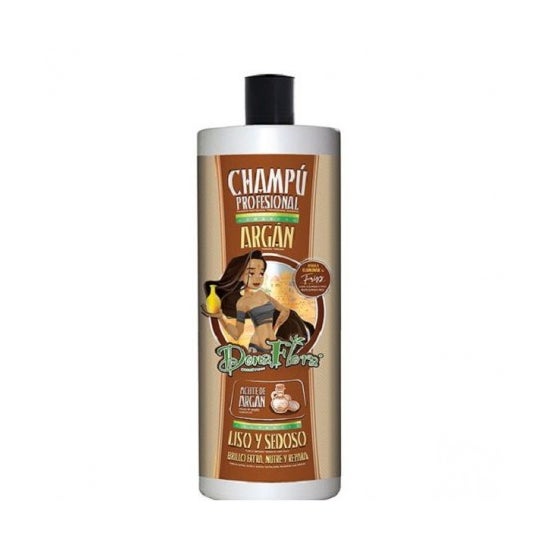 Dona Flora Champú Liso y Sedoso Argan 1000 ml