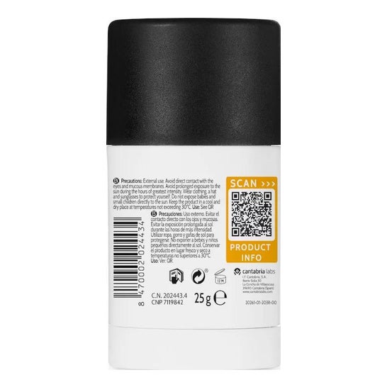 Heliocare 360º Sport Transparent Stick Protector Solar SPF50+ 25g