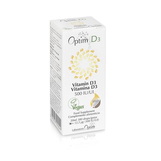 Optim D3 500Ui 20ml