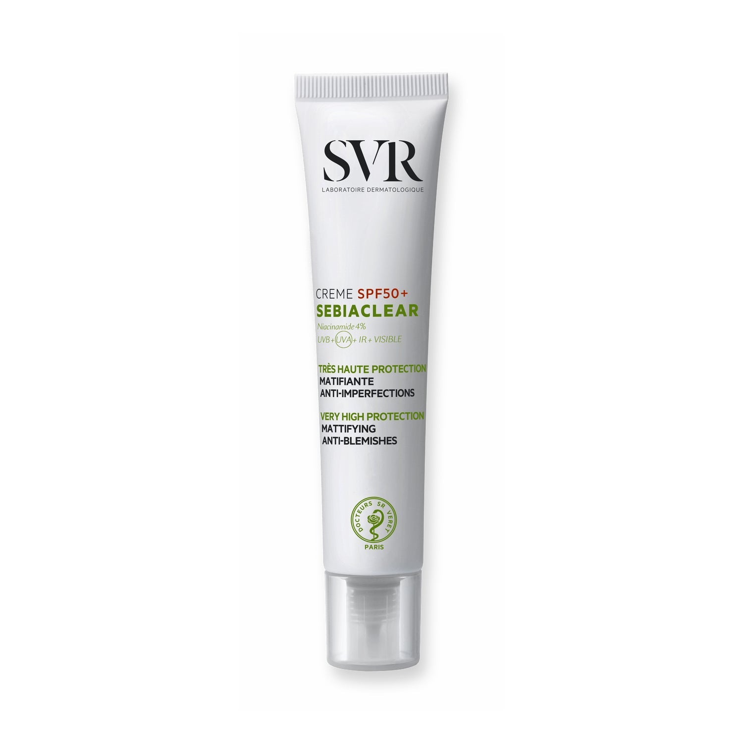 SVR Sebiaclear Crème SPF50+ Crema Solar Matificante Anti-imperfecciones 40ml