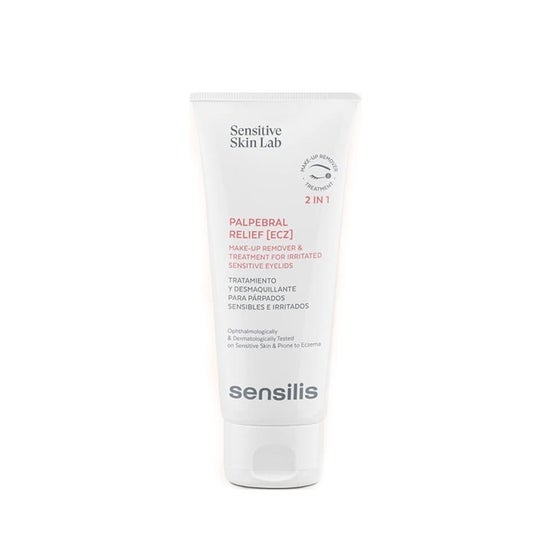 Sensilis Palpebral Relief [ECZ] 2 en 1 Tratamiento y Desmaquillante Párpados Sensibles 100ml