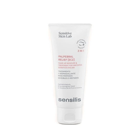 Sensilis Palpebral Relief [ECZ] 2 en 1 Tratamiento y Desmaquillante Párpados Sensibles 100ml