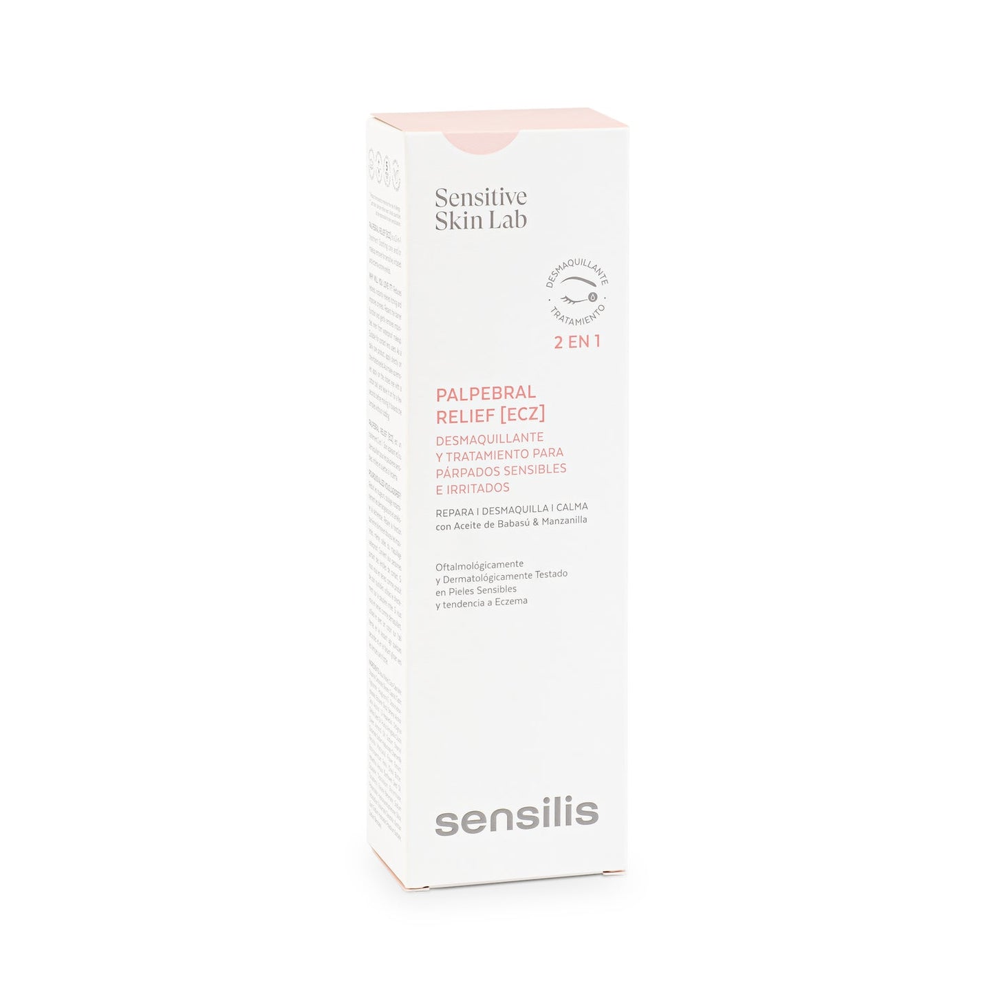Sensilis Palpebral Relief [ECZ] 2 en 1 Tratamiento y Desmaquillante Párpados Sensibles 100ml