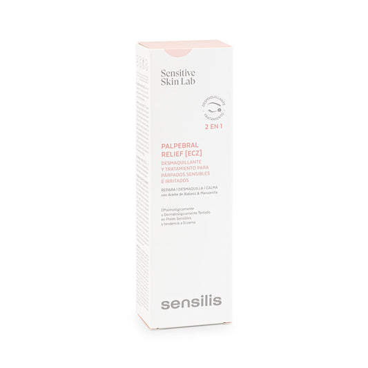 Sensilis Palpebral Relief [ECZ] 2 en 1 Tratamiento y Desmaquillante Párpados Sensibles 100ml
