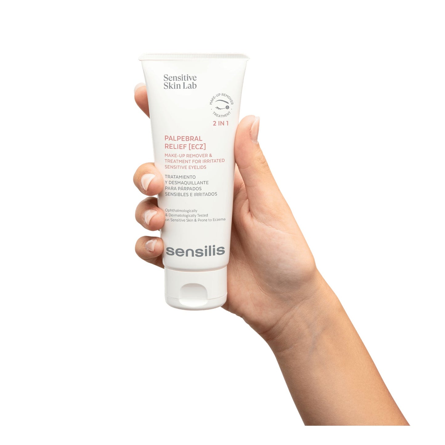 Sensilis Palpebral Relief [ECZ] 2 en 1 Tratamiento y Desmaquillante Párpados Sensibles 100ml
