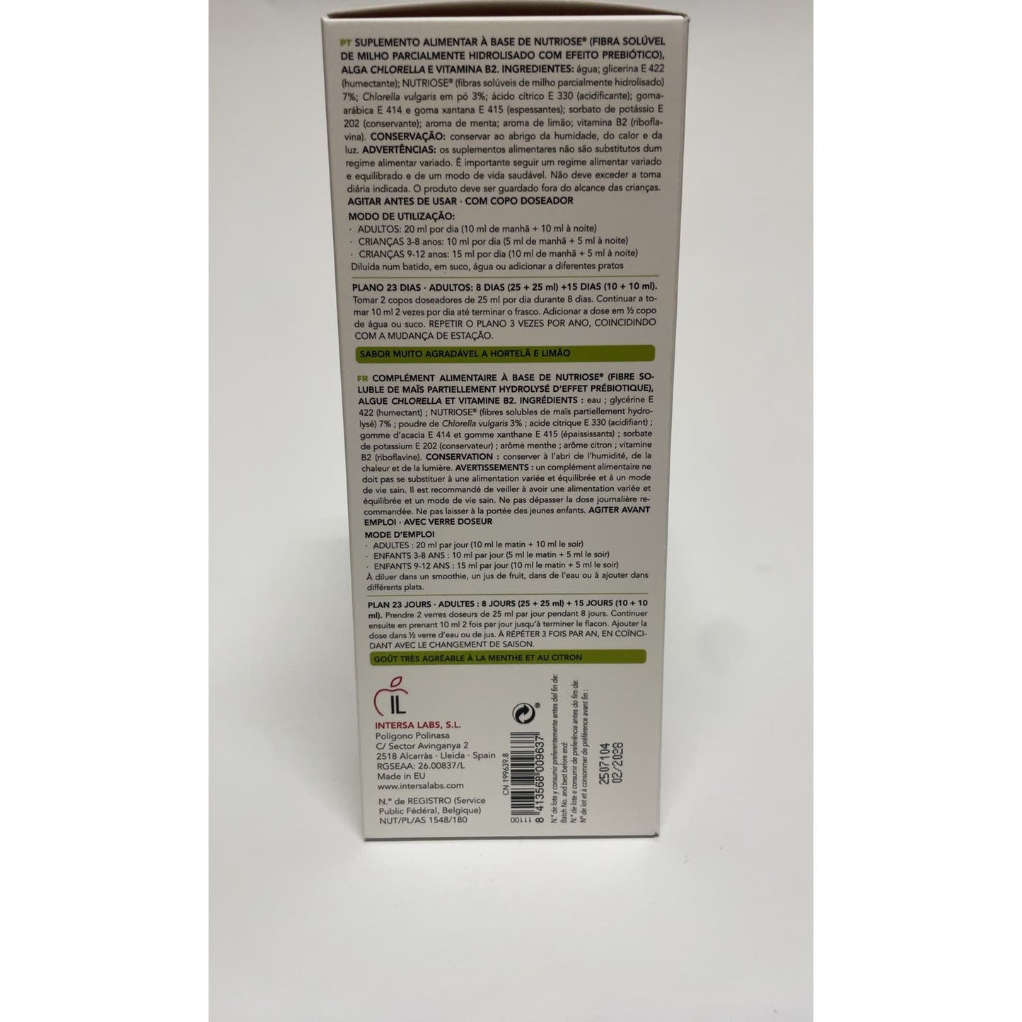 Chlorelpure Metal Detox 500 Ml Intersa