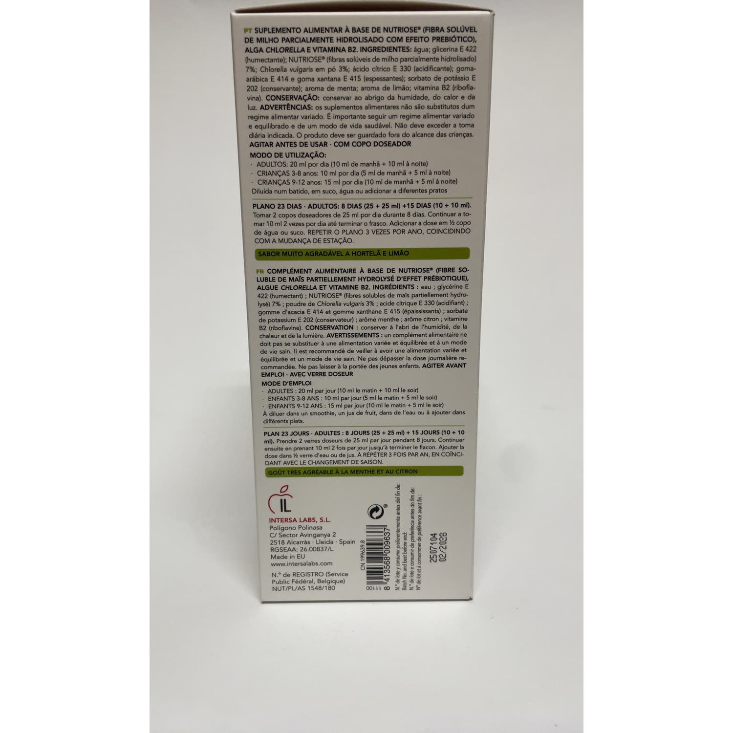 Chlorelpure Metal Detox 500 Ml Intersa