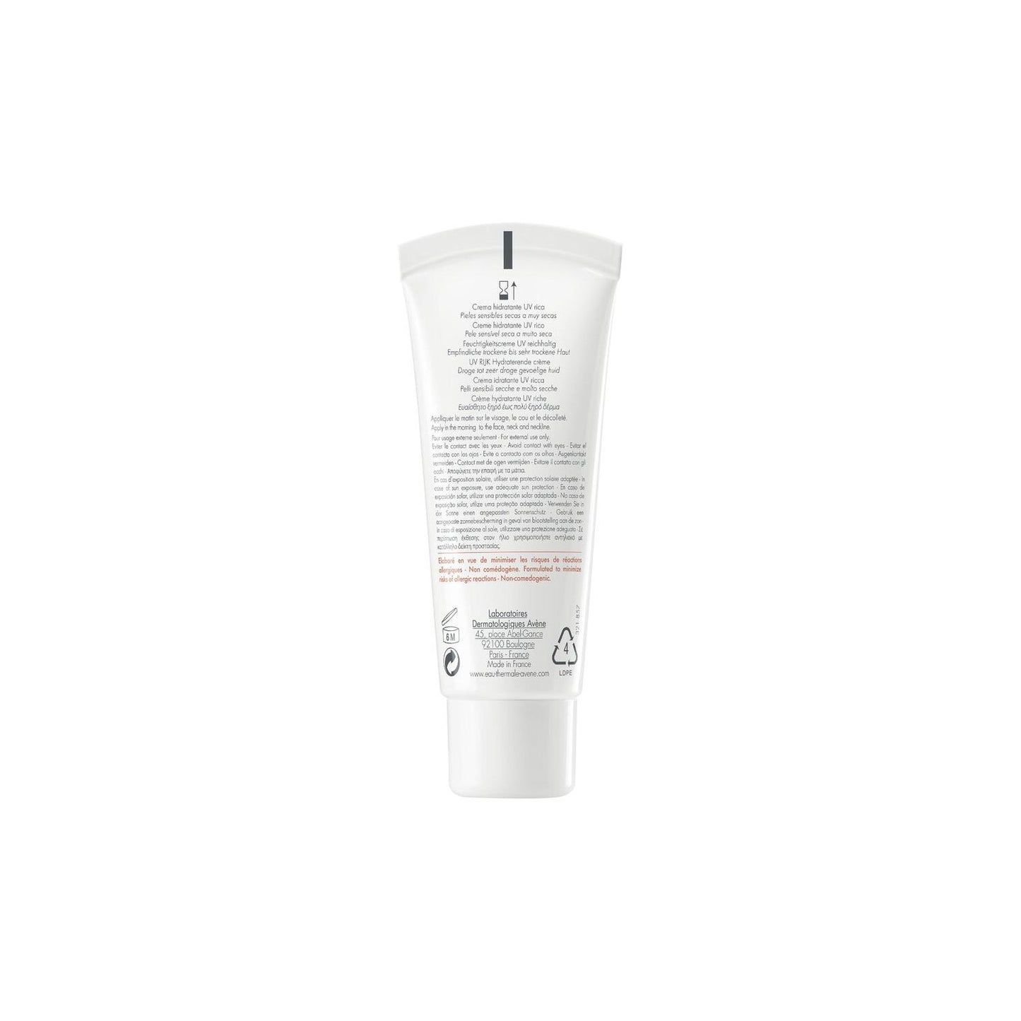 Avène Hydrance UV Rica Crema Hidratante SPF30 40ml