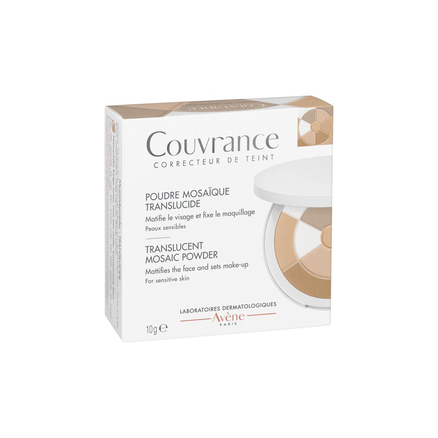 Avène Couvrance Polvos mosaico Translúcido 10g