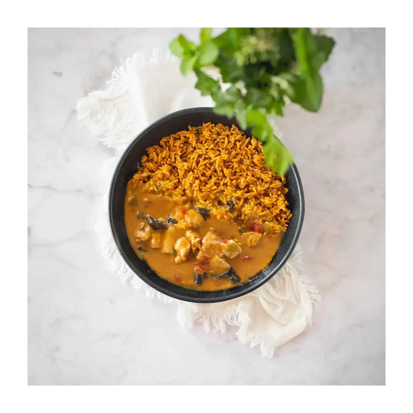 HSN Plato Preparado Estilo Fit Arroz con Pollo en Salsa Estilo Asiática 420 g