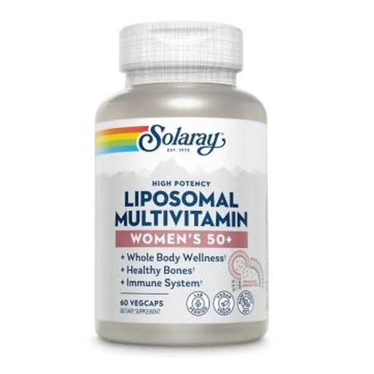 Solaray Liposomal Multivitamin Mujer +50 60caps