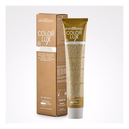 Design Look Color Lux Tinte 9.12 Rubio Clarísimo Ceniza V 100 ml