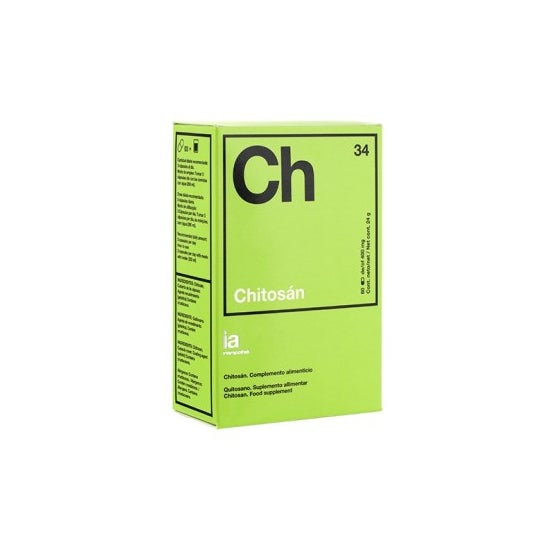 Interapothek Ia Chitosan 400mg 60 Capsulas