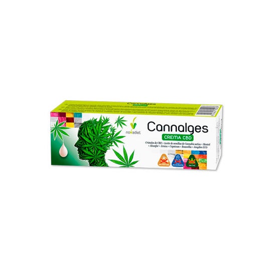 Novadiet Cannalges Crema Cbd 60ml