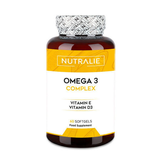 Nutralie Omega 3 Complex 2000mg EPA DHA + Vit E y D 60caps