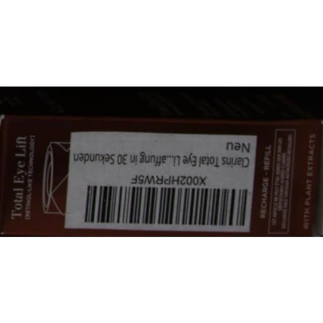 Clarins Total Eye Lift Recarga 15 ml