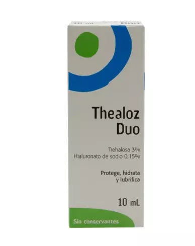 Thealoz Duo 10 ml gotas para ojo seco sin conservantes con trehalosa y ácido hialurónico