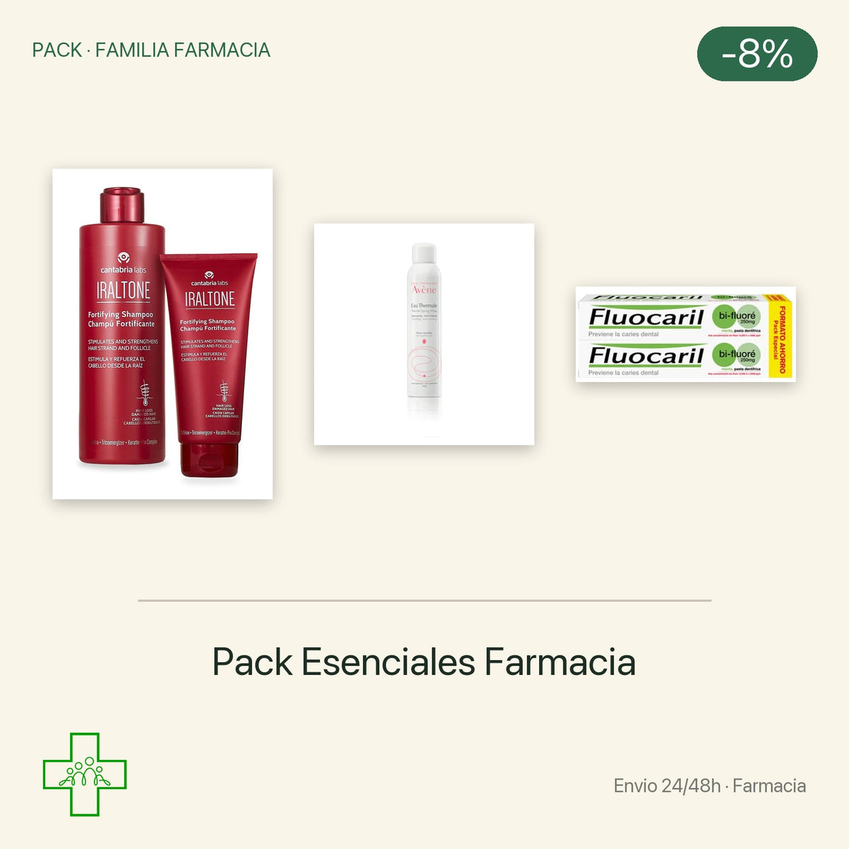 Pack de esenciales de farmacia más vendidos